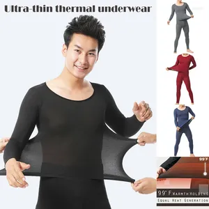 Sous-vêtements thermiques pour hommes hommes masculins élastiques thermiques élastiques usure à température constante Pantalon supérieur