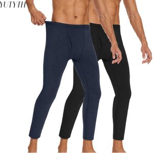 Sous-vêtements thermiques pour hommes Pantalons thermiques longs pour hommes Sous-vêtements en peluche à haute élasticité pour hommes Sous-vêtements respectueux de la peau Leggings chauds d'hiver Collants confortables 231122