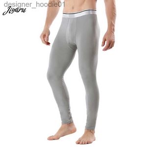 Sous-vêtements thermiques pour hommes Hommes longs Johns épaissir sous-vêtements thermiques chauds longs Johns pour caleçons Legging serré Thermo sous-vêtements vêtements de nuit d'hiver pour hommes 201106 L230914