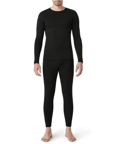 Sous-vêtement thermique pour homme Ensemble de couche de base en laine mérinos pour homme Sous-vêtement thermique en laine mérinos Ensemble de poids moyen pour homme Blouse à manches longues haut et bas 220927