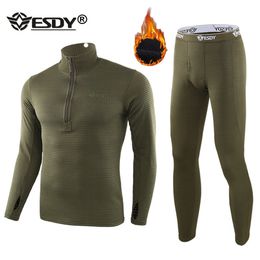 Heren thermisch ondergoed Heren Sets Sport Base Layer voor mannelijke winteruitrusting Compressie Pakken Skiën Running Long Johns 221117