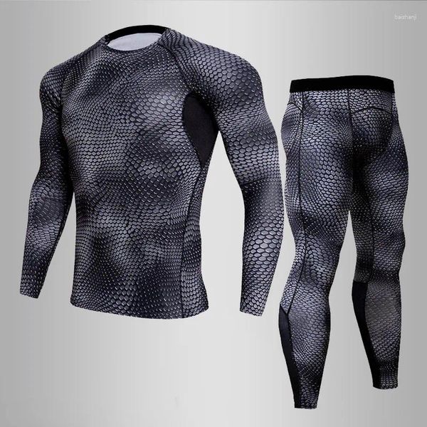 Sous-vêtements thermiques masculins MMA3D SET PRIMÉ MENSE COMPRESSION COMPRES