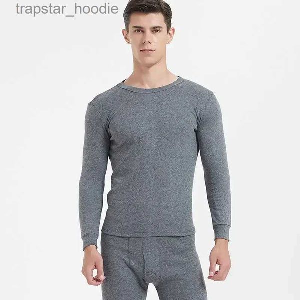 Ropa interior térmica para hombre, ropa interior táctica de invierno cálida de lana, ropa interior térmica para deportes al aire libre L231130