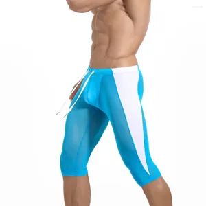 Thermisch ondergoed voor heren lente zomer sport gaas shorts long johns strakke ultra-stretch ademende broek heren leggings slaapbodem 20910