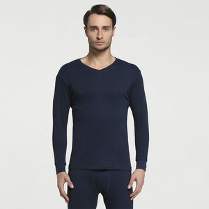 Heren thermisch ondergoed Tij Tide Winter Pure katoen mannelijke pyjama-stijl geen trace mannen comfortabel Lang Johns Aziatische maat M-3XL