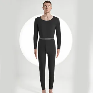 Sous-vêtements thermiques pour hommes, ensembles de sous-vêtements Non marquants, pantalons et haut, Leggings, collants longs, costume confortable, hiver