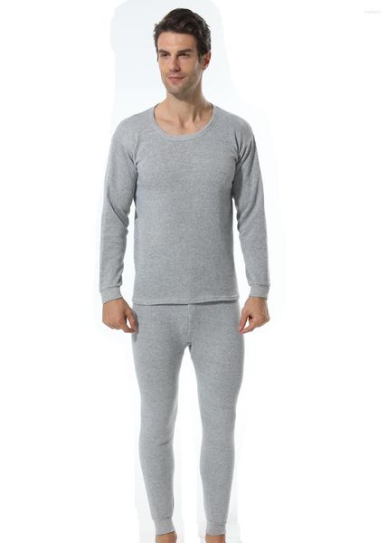 Sous-vêtements thermiques pour hommes, ensembles d'hiver pour hommes, vêtements thermiques longs, vêtements épais, solides, vente en gros