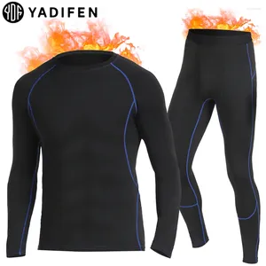 Sous-vêtement thermique homme costume d'hiver pour homme chemise homme première couche chemises longues pantalon Base chaude