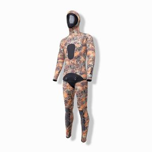 Heren Thermal Wetsuit Spearfishing 3 mm Neopreen Volwassenen Duiken Zwemmen Snorkelen Scuba Duikpak Warm Badmode Gelijmd en Blind Stithcar