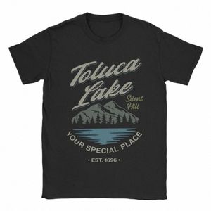 Mannen Toluca Lake Silent Hill T-shirts Pure Cott Kleding Nieuwigheid Korte Mouw O Hals T-shirt Zomer T-shirts v8e3 #