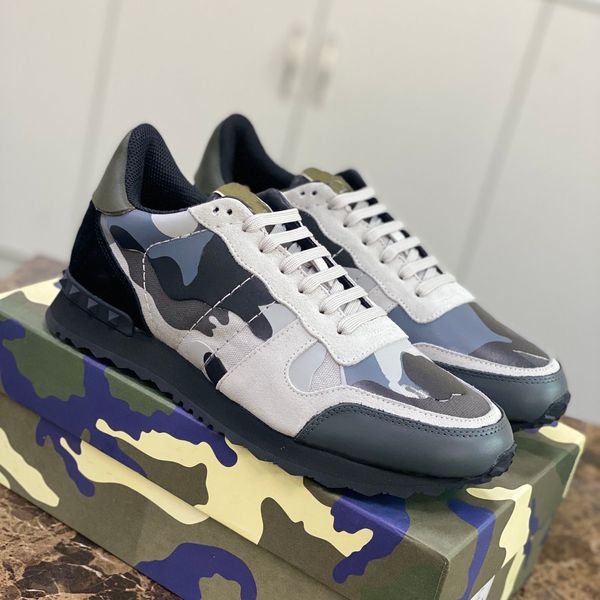 Top nouvelles chaussures de sport pour hommes baskets de plein air Joker haut de gamme marque camouflage confortable maille sport respirant chaussures sales marche taille 39-45