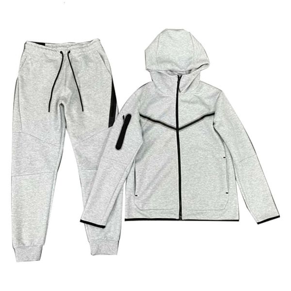 Mens S survêtement Tech Tech Fleece Tuta Uomo Tracksuits Europe American Basketball Football Rugby Two Piece With Women S Hoodie à manches longues bon marché Loe Qing