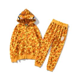 Survêtements pour hommes 2 PCS A Ensembles 3D Marque Vêtements Hommes Survêtement Sport Sweat À Capuche Dessin Animé Imprimé Pantalon À Capuche Cool MenWomen Survêtement Ensemble 221114