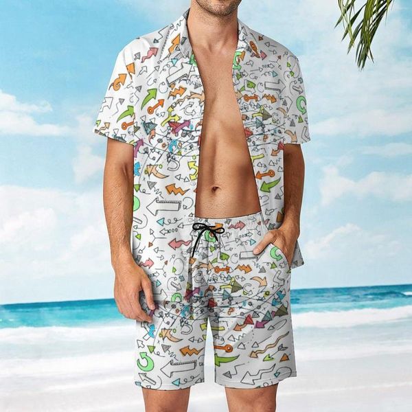 Survêtements pour hommes 2 pièces coordonnées One And Directions Costume de plage de haute qualité Creative Home USA Taille