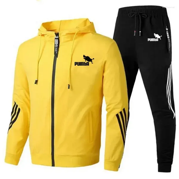 Survêtements pour hommes 2023 Marque Imprimé Commerce Extérieur Sports Ensembles Casual Sweat Pull Mode Zipper Costume Survêtement Femmes Survêtement