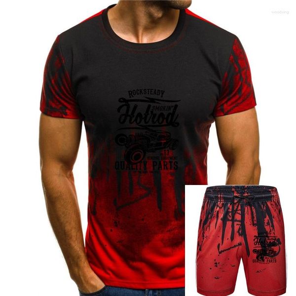 Survêtements pour hommes 2023 Mode Smokin Rod Car Classic Custom Motor Adulte Unisexe Femme T-Shirt Tee Shirt