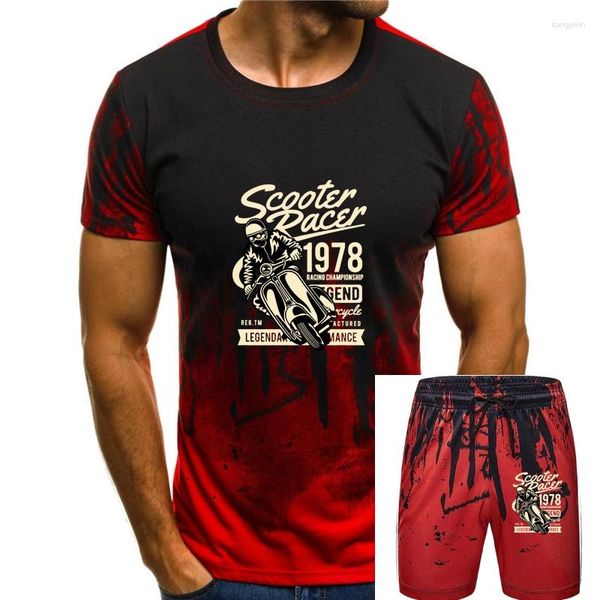 Survêtements pour hommes 2023 T-shirt de mode - Scooter Racer Roller Mod Scooterboys Moto Boy 69 Ska Rally 50 Ccm T-shirt