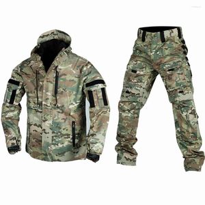 Chándales para hombres 2023 Primavera y otoño Invasores al aire libre Resistente al desgaste Multi-bolsillo Fuerzas especiales Táctico Ejército Fan Montañismo Pantalones