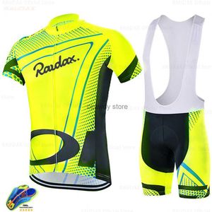Survêtements pour hommes 2023 Team Cycling Vêtements Ropa Ciclismo Hombre Summer Short Seve Cyc ClothesBike Uniforme Maillot TriathlonH2421