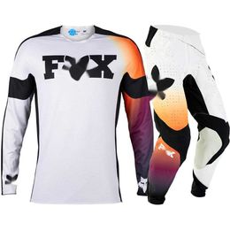 Survêtements pour hommes 2024 nouveau costume de moto tout-terrain ensemble de cyclisme compétition de sports de plein air de montagne combinaison de moto absorbant la sueur et respirante 24030111