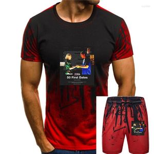 Chándales para hombres 50 Primeras citas Pográfica Película estadounidense Película Comedia romántica Peter Segal Regalo vintage Hombres Mujeres Niñas Camiseta unisex