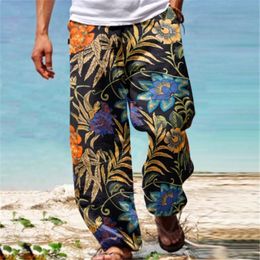 Chándales de hombre 6 Espuma viscoelástica Hombres Pantalones coloridos Hombres Casual Versátil Todos Imprimir Moda suelta Pantalones de bolsillo de playa 221122