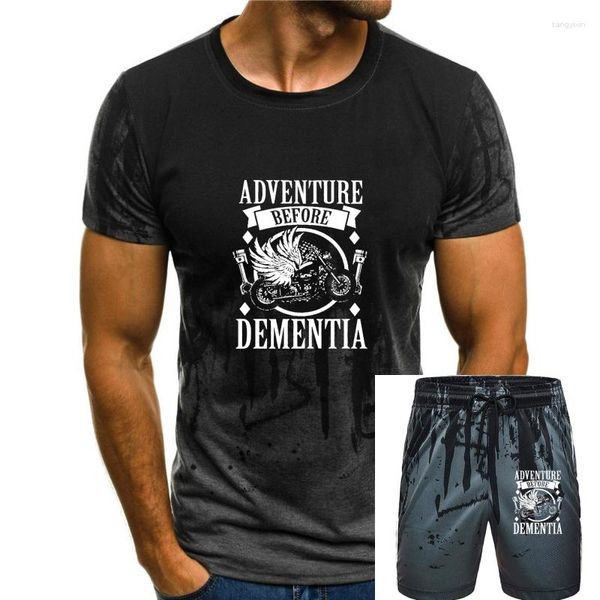 Survêtements pour hommes Adventure Before Dementia Version moto T-shirts