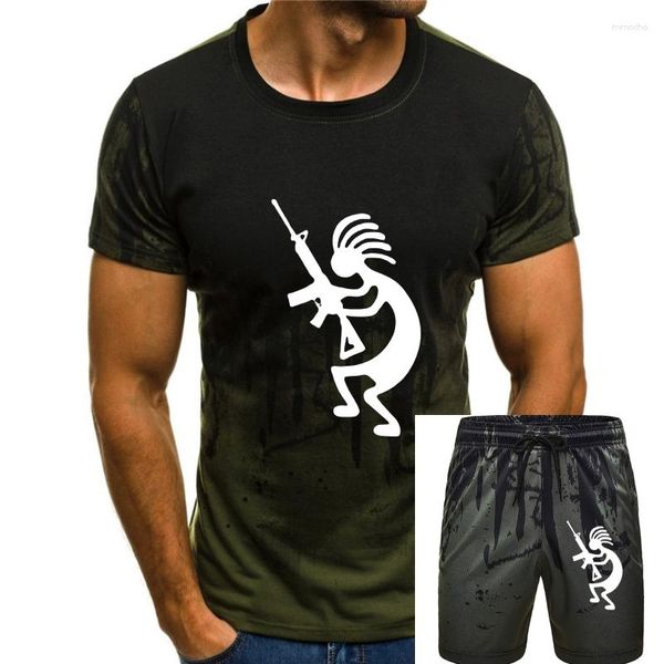 Chándales de hombre AR15 AR-15 Kokopelli camiseta S M L XL 2XL 3XL derechos de pistola de algodón