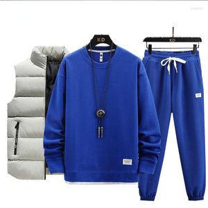 Survêtements pour hommes Automne Hiver Hip Hop Jogging Costume Sports Wear Hommes Courir Vêtements d'entraînement Vêtements de mode Marque Survêtement 3 pièces