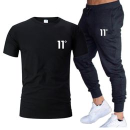 Survêtements pour hommes Marque T-shirt à manches courtes Running Haute Qualité Basketball Wear Fitness Pantalon Jogging 230330