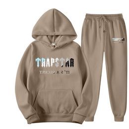 Trackstar voor heren Trapstar Gedrukte sportkleding en dames Twaalswerk losse hoodie Sweatshirt broek Cover Jogging 220909