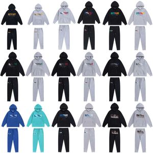 Survêtements pour hommes Casual Haute Qualité Brodé Hommes Femmes Sweat À Capuche Trapstar London Shooters Survêtement À Capuchon Designer Sportswear Mencoat Lulules