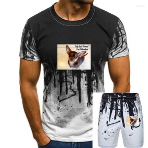 Survêtements pour hommes Chihuahua Dog T Shirt My Friend - Choix de taille et de couleur !