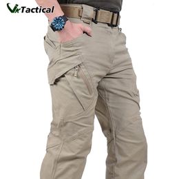 Survêtements pour hommes City Tactique Cargo Pantalon Classique Randonnée En Plein Air Trekking Armée Joggers Pantalon Camouflage Militaire Multi Poche Pantalon 230823