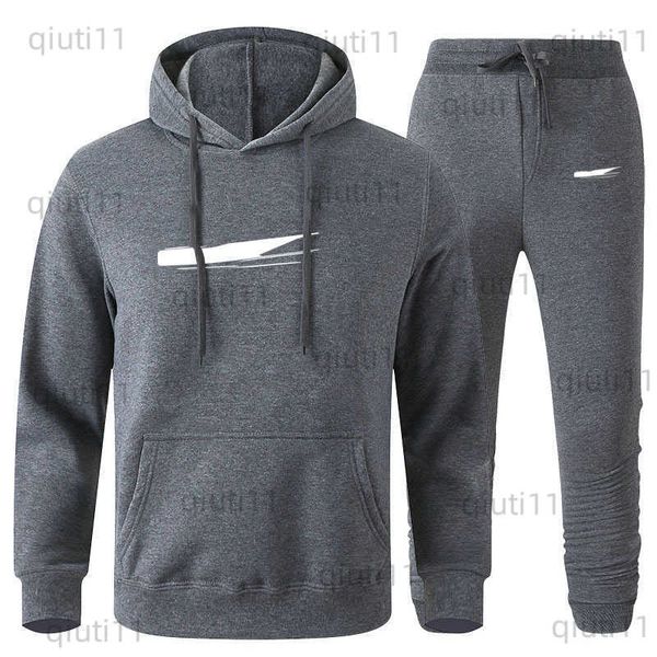 Suisses de survêtement masculines Mode de survêtement Fashion Mens Mens Vêtements 2 pièces Set Tech Fleece Pantalon Sweat-shirt Sweetball Basketball Sports Running Suit S-3XL T230321