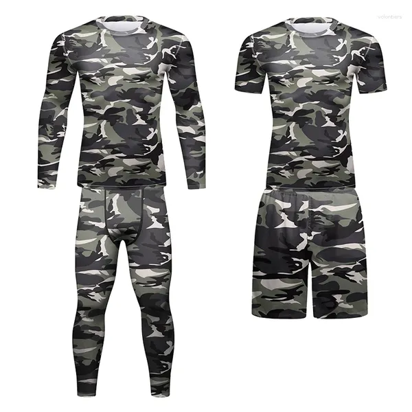 Survêtements pour hommes CODY LUNDIN Magasin officiel Collants Compression Skinny Manches longues Rashguard Chemise Casual Beach Shorts Camouflage Imprimer Hommes