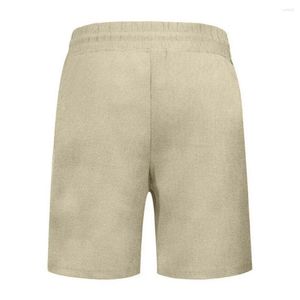 Suisses de survêtement masculines confortables hommes salon t-shirts shorts d'été décontractés avec élastique à jambe large à col large en V