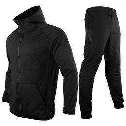 Tracksuits voor heren grenzen grens Europese en Amerikaanse lente herfst herfst losse kleuterbroek gesplitst contrast trui sportkleding casual se