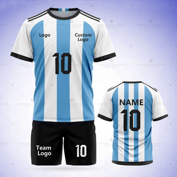 Chándales para hombre, conjunto de camiseta de fútbol de marca de malla personalizada, camiseta de entrenamiento para niños y adultos, juego de equipo DIY 230705