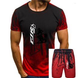 Survêtements pour hommes Offres Marque-Vêtements T-shirts Hip-Hop Simple Épissage Tee Tops Chemise FJR 1300 T-shirt Moto Pour Les Fans D'équitation