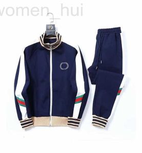 Trainingspakken voor heren 2023 Mode Casual Hip Hop Sportkleding Designer Herenoutfits Sweatshirts Jassen en broeken Sportpak Joggers Zweetpakken voor heren Kleding D1