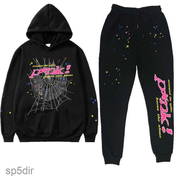 Survêtements pour hommes Designer Mens Survêtement Sweat-shirt de luxe Spider 555 Mode Sweatsuit Man Sp5der Young Thug 555555 Pull Pink Femme Track Suit L6 Y2Y3 JE7P