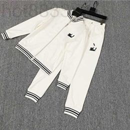 Tracksuits voor herenontwerper Roman Cotton Cotton Casual Sports Pak herfst en winter high-end mode tweedelige losse IUAP