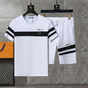 Trainingspakken voor heren Designer sportkleding Mode Heren pak Monogram bedrukte set met korte mouwen T-shirt en shorts M-3xl