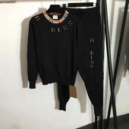 Homens Tracksuits Designer Sweater Terno Luxo Moda Suéter Puro Algodão Carta-Impresso Amantes Mesmas Roupas S-5XL Dt2x