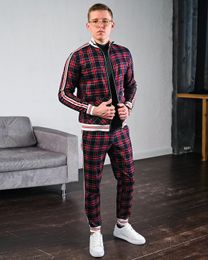 Survêtements pour hommes Mode casual hommes vêtements de sport deux pièces ensemble hommes costume hommes plat fermeture à glissière ensemble marque veste hommes printemps 230406