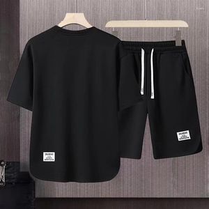 Survêtements pour hommes Mode Casual Deux pièces Ensemble d'été T-shirt à manches courtes et shorts Ensembles amples Hommes Vêtements de créateurs