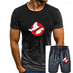 Chándales para hombres Ghost Busters Camiseta Americana Comedia sobrenatural Película Camiseta Tamaño de la UE Algodón Transpirable Manga corta Camiseta básica