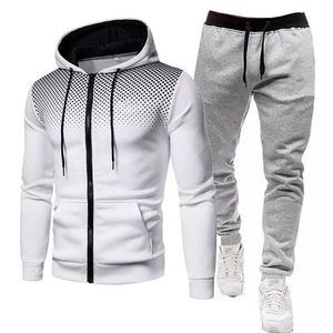 Survêtements pour hommes Pull à capuche Sportswear Pantalons de survêtement Jogging Casual Harajuku Hoodie Hip Hop Polka Dot Track Suit MMen's