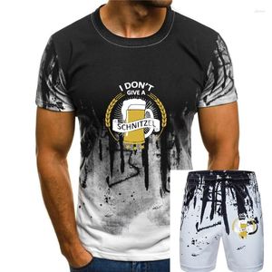 Survêtements pour hommes Je ne donne pas un festival de t-shirts de bière Schnitzel Oktoberfest